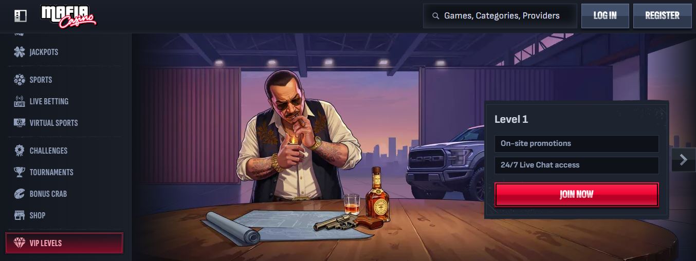 Mafia Casino Online España La Diversión A Tu Alcance